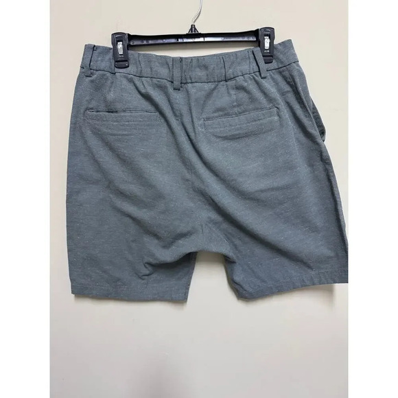 Lululuemon The Works Chino Shorts Size 32 White Nautical Navy Blue - Picture 6 of 6